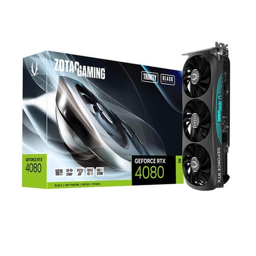Zotac Gaming RTX 4080 Trinity Black Edition 16GB Graphics Card